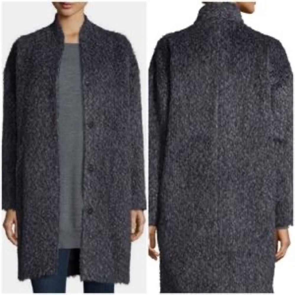 The Fisher Project Fuzzy Alpaca Coat Size XS